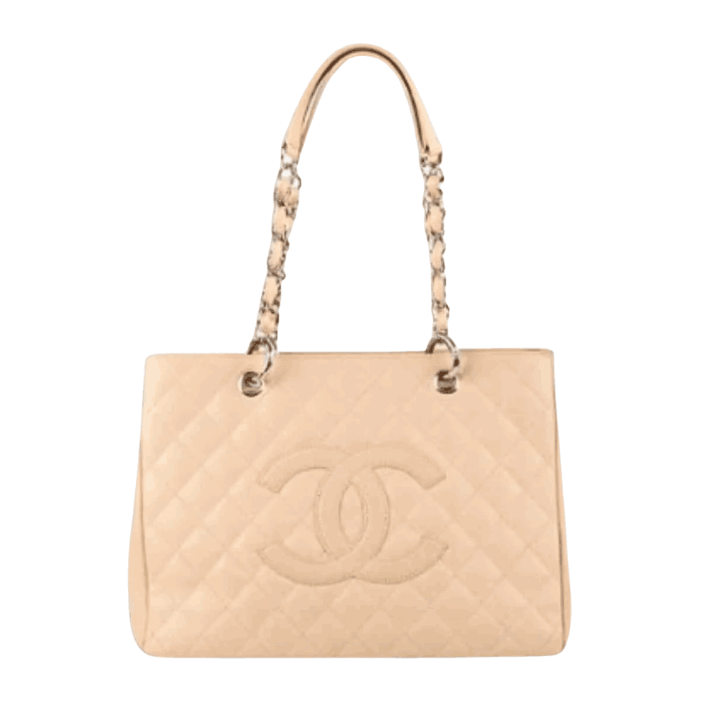 Chanel Grand Shopping Bag Beige Chanel Grand Shopping Bag Beige - Image 1
