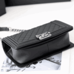 Chanel Large Boy Handbag Black - Image 5