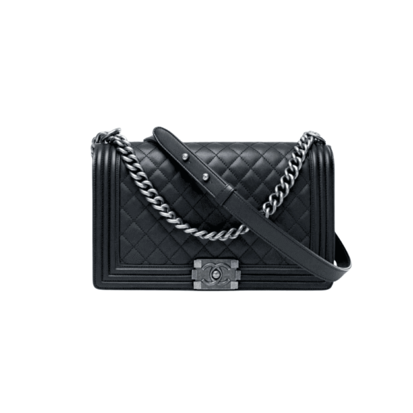 Chanel Large Boy Handbag Black
