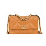 Chanel Medium 19 Flap Bag Caramel