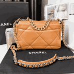 Chanel Medium 19 Flap Bag Caramel - Image 5
