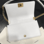 Chanel Boy Medium Handbag White - Image 7