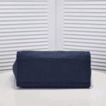 Chanel Deauville Shopping Tote Dark Blue - Image 5