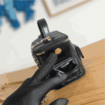 Chanel 22K Small Vanity Case with Pockets Black - Image 7