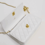 Chanel Wallet On Chain White - Image 10