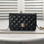 Chanel Classic Wallet On Chain Black - Image 7