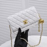 Chanel Wallet On Chain White - Image 7