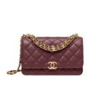 Chanel Wallet On Chain Dark Burgundy