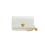 Chanel Wallet On Chain White
