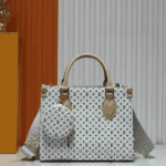Louis Vuitton Onthego PM Bag Azure Blue & Sand - Image 2