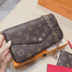 Louis Vuitton Félicie Pochette Bag Monogram Brown - Image 2