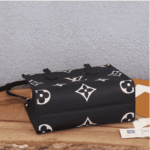 Louis Vuitton Onthego PM Black Beige Tote - Image 2