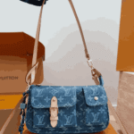Louis Vuitton Pochette Accessoires Cargo Blue Denim - Image 3