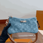 Louis Vuitton Liv Pochette Denim Blue - Image 2
