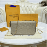 Louis Vuitton Félicie Pochette Monogram Beige - Image 7