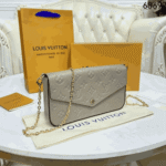 Louis Vuitton Félicie Pochette Monogram Beige - Image 4