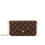 Louis Vuitton Félicie Pochette Bag Monogram Brown