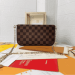 Louis Vuitton Félicie Pochette Damier Ebène Canvas - Image 5