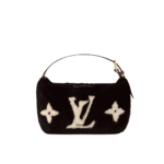 Louis Vuitton Hills Pochette Shearling Black