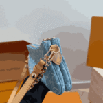 Louis Vuitton Liv Pochette Denim Blue - Image 6