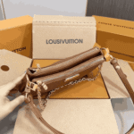 Louis Vuitton Liv Pochette Cognac Brown - Image 3