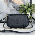 Louis Vuitton Multi Pochette Accessoires Monogram Empreinte Black - Image 4