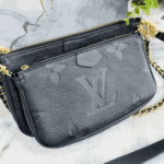 Louis Vuitton Multi Pochette Accessoires Monogram Empreinte Black - Image 6