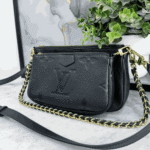 Louis Vuitton Multi Pochette Accessoires Monogram Empreinte Black - Image 5