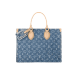 Louis Vuitton New LV Remix OnTheGo MM Denim Blue