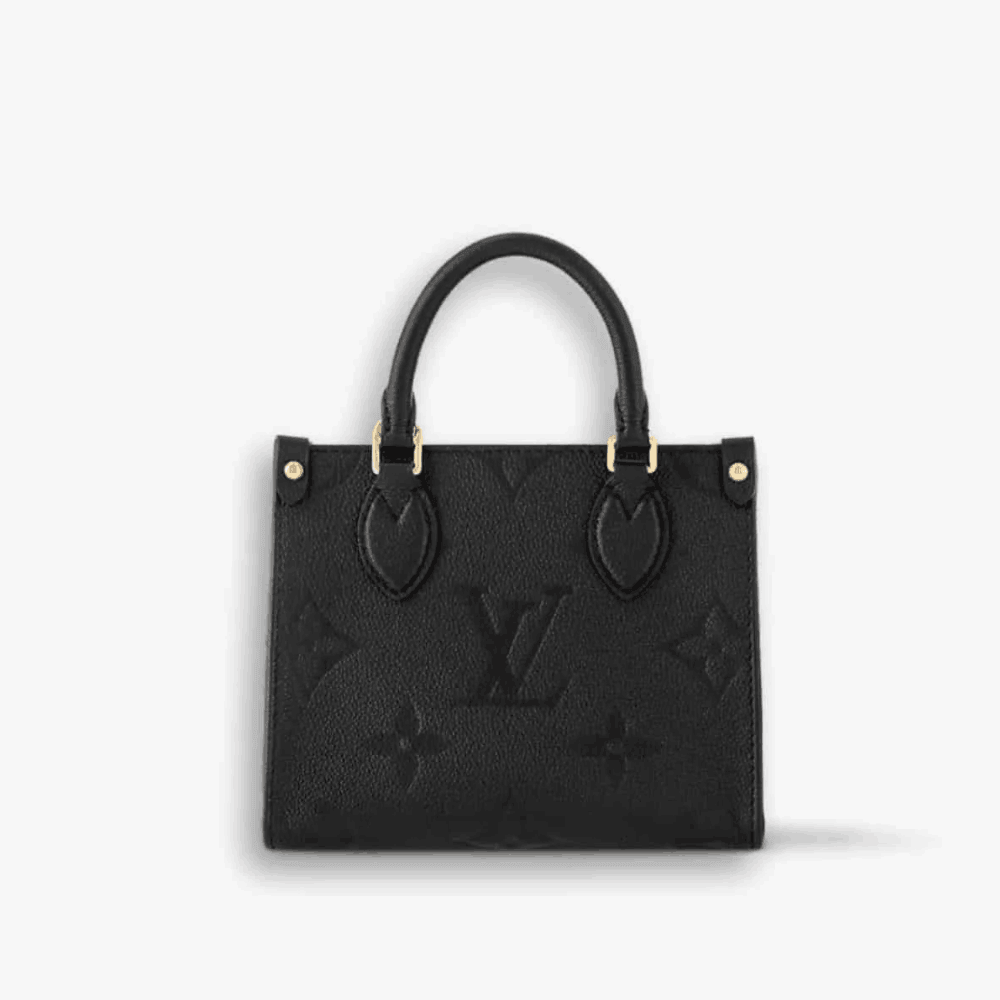 Louis Vuitton OnTheGo BB Black Mini Tote Louis Vuitton OnTheGo BB Black Mini Tote - Image 1