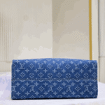 Louis Vuitton OnTheGo Tote Bag Denim Blue - Image 4
