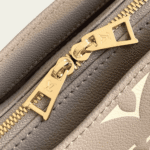 Louis Vuitton OnTheGo East West Bicolor Monogram Empreinte Cream - Image 4