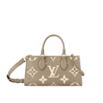 Louis Vuitton OnTheGo East West Bicolor Monogram Empreinte Cream