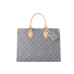 Louis Vuitton OnTheGo MM Bag Washed Gray