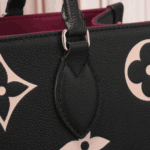 Louis Vuitton Onthego MM Black Beige Tote - Image 10