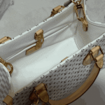 Louis Vuitton Onthego PM Bag Azure Blue & Sand - Image 3