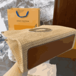 Louis Vuitton Onthego MM Natural Raffia Tan - Image 4