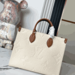 Louis Vuitton Onthego MM White Monogram Empreinte - Image 2