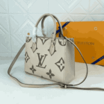 Louis Vuitton Onthego PM Beige Monogram Tote - Image 3