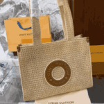 Louis Vuitton Onthego MM Natural Raffia Tan - Image 5