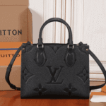 Louis Vuitton Onthego PM Black Tote Bag - Image 6