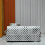 Louis Vuitton Onthego PM Bag Azure Blue & Sand - Image 4