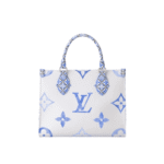 Louis Vuitton Onthego PM Bag Blue Monogram Canvas