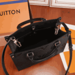 Louis Vuitton Onthego PM Black Tote Bag - Image 2