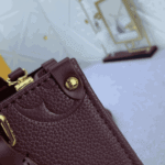 Louis Vuitton Onthego PM Monogram Empreinte Leather Burgundy - Image 3