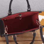 Louis Vuitton Onthego PM Black Beige Tote - Image 6