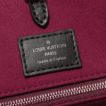 Louis Vuitton Onthego MM Black Beige Tote - Image 8