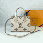 Louis Vuitton Onthego PM Beige Monogram Tote - Image 8