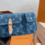 Louis Vuitton Pochette Accessoires Cargo Blue Denim - Image 5