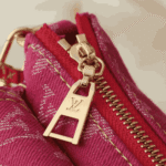Louis Vuitton Pochette Accessoires Cargo Denim Pink - Image 6